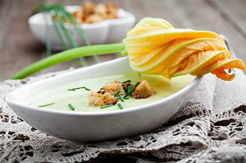 Soupe de courgettes et Vache qui rit  Soupe