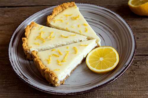 Tarte au citron à la crème