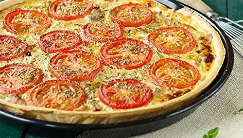 Tarte tomate et thon avec thermomix