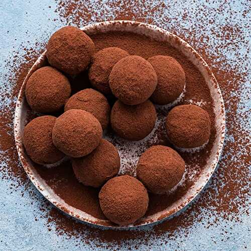 Truffes au chocolat au Thermomix