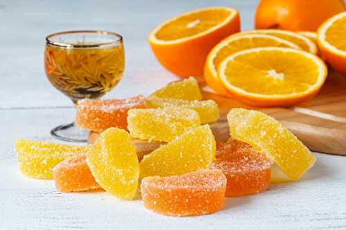 Une gâterie aux agrumes - Pâte de fruits parfum citron et orange