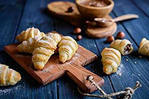 Une délicieuse variante d'un classique : Les croissants au Nutella