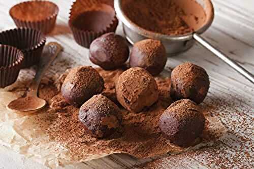 Truffes au chocolat faites maison avec le Thermomix