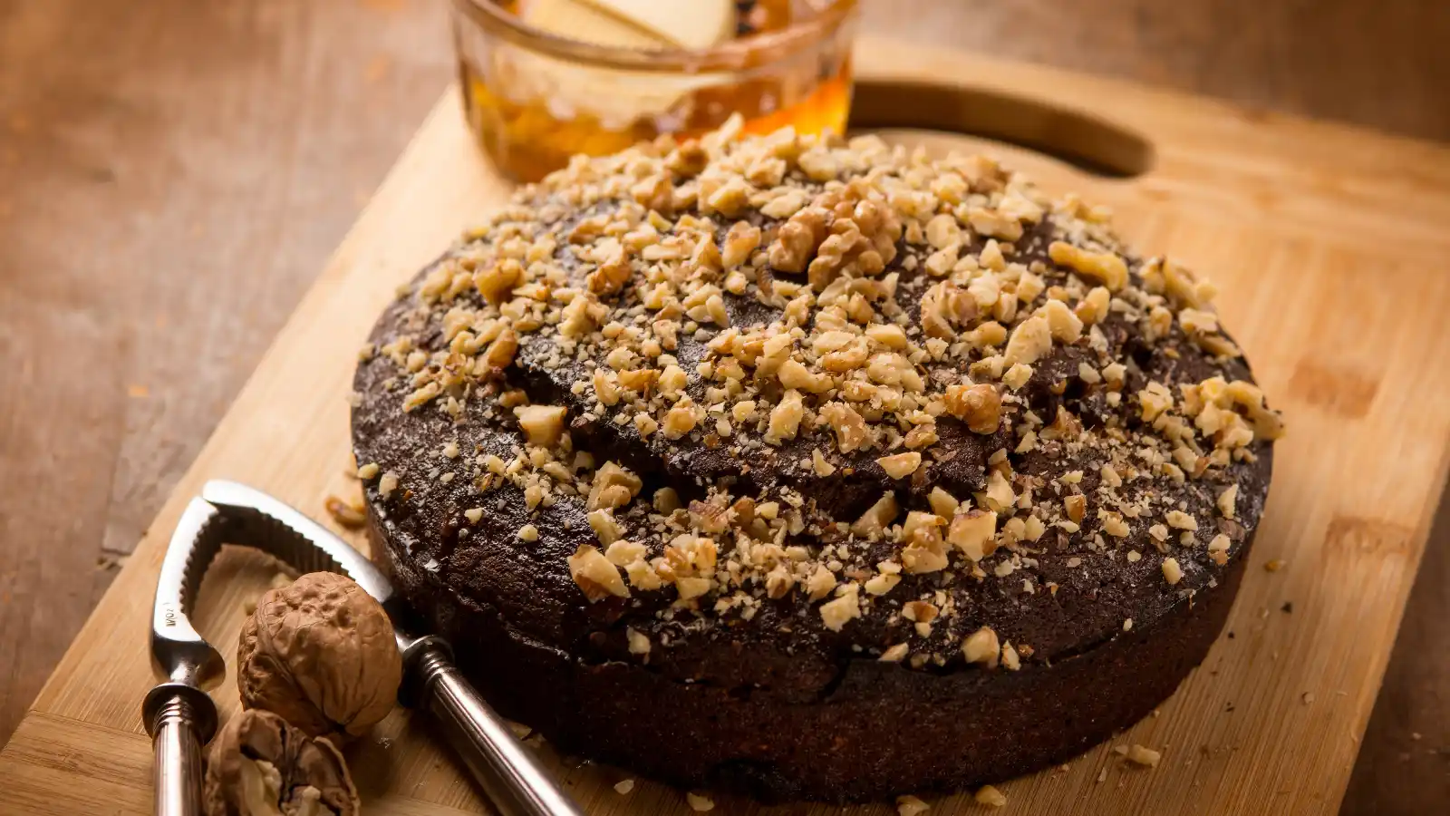 Gâteau au miel et aux noix au Thermomix