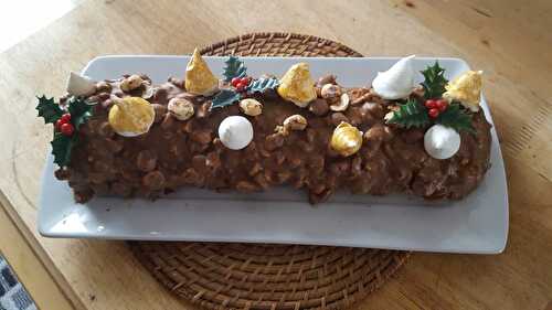 Bûche praliné