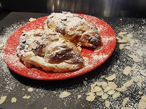 Délicieux croissants aux amandes  !!!