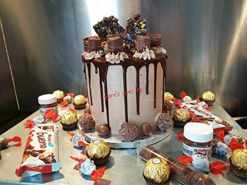 Drip cake au Nutella