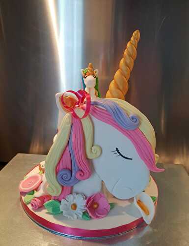 Gâteau jolie Licorne