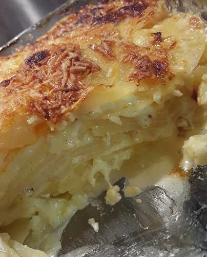 Gratin de pommes de terre fondantes