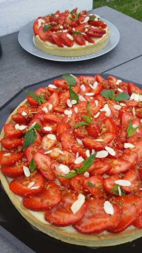 Mes Délicieuses tartes aux fraises