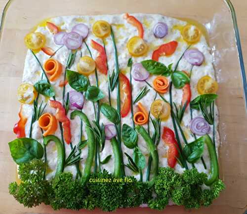 Mes versions de la Foccacia Art