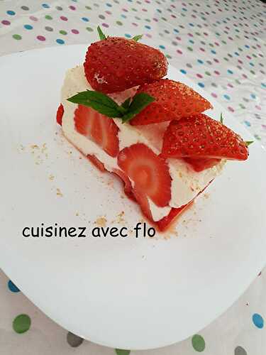 Petits fraisiers, simple et super rapide