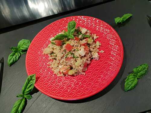 Salade fraîcheur boulgour-quinoa