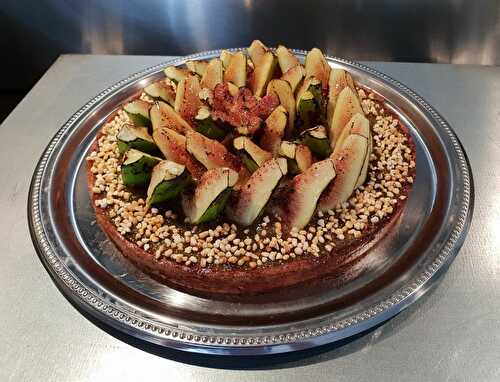 Tarte aux figues blanches