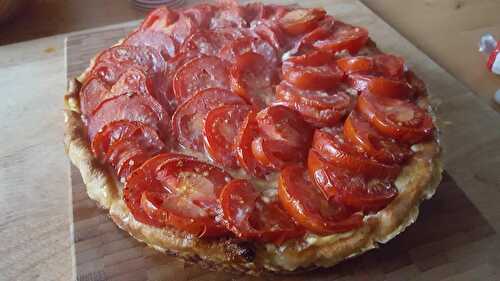 Tarte Courgettes-Tomates Bio