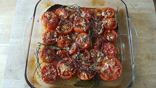 Tomates bio rôties