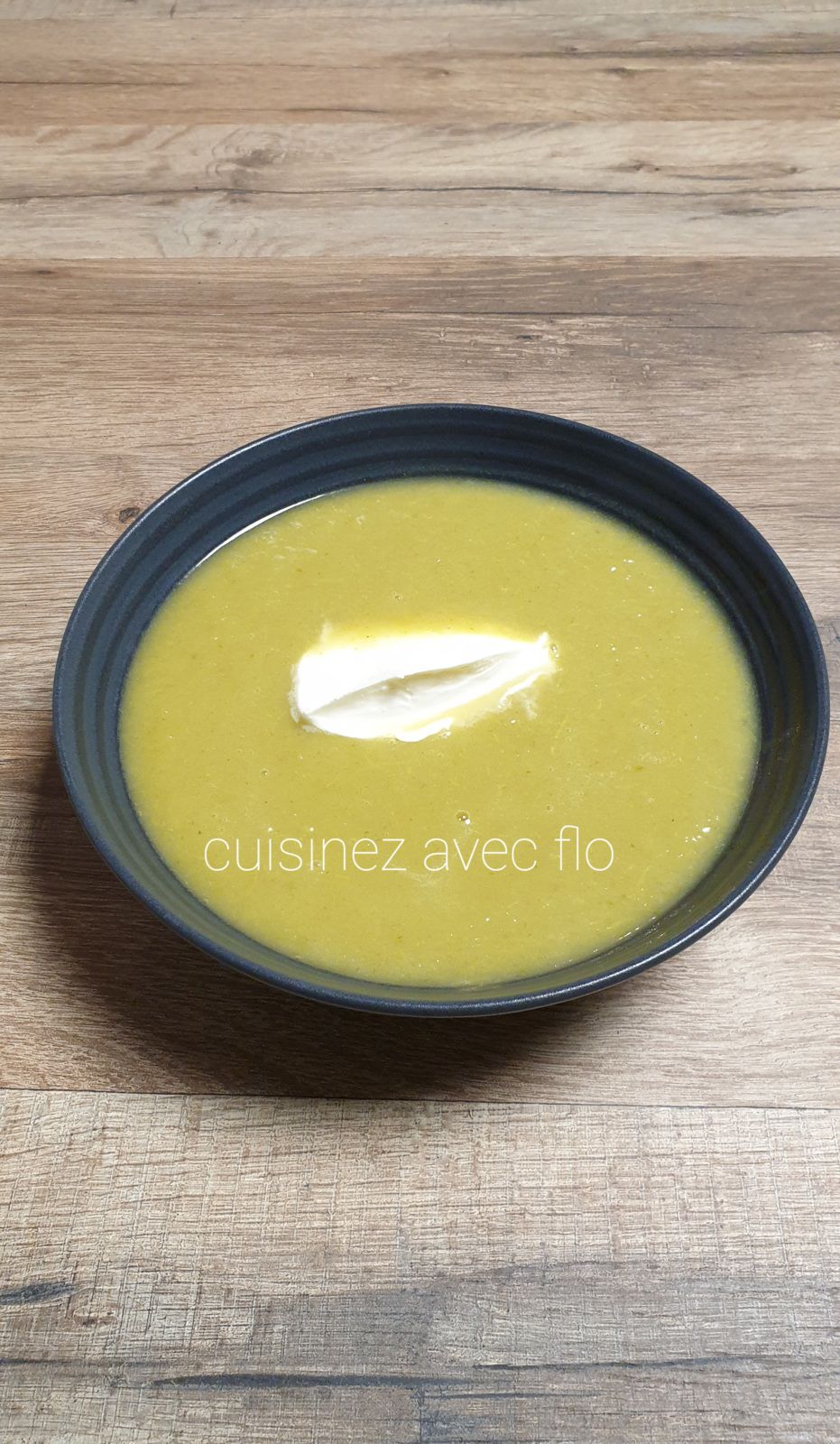                Ma délicieuse soupe au céleri branche