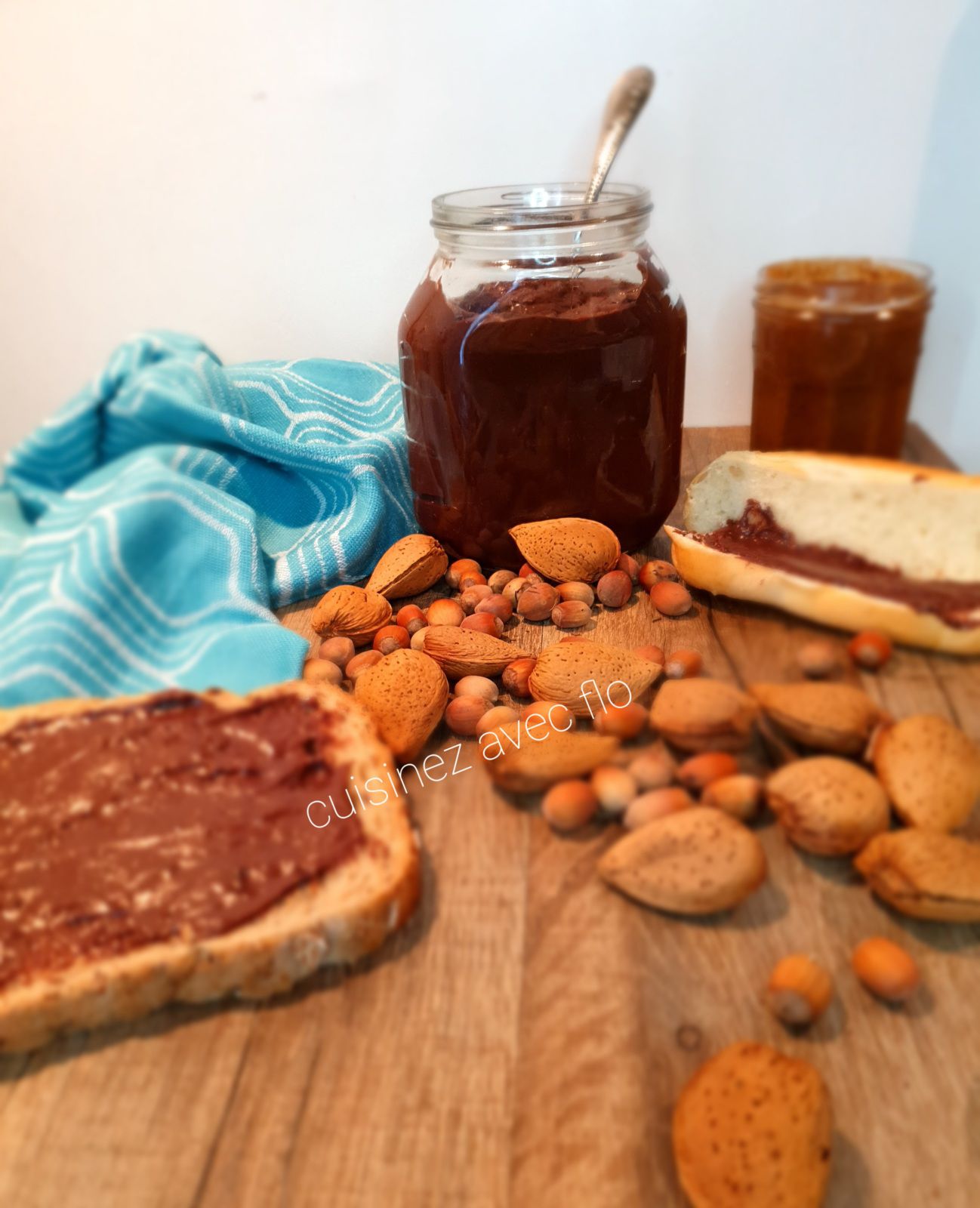 Pâte à tartiné choco-noisettes maison 