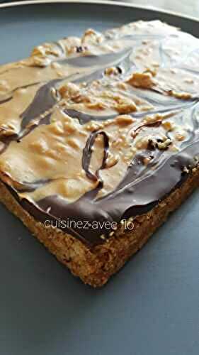 Biscuit au beurre de cacahuètes et chocolat