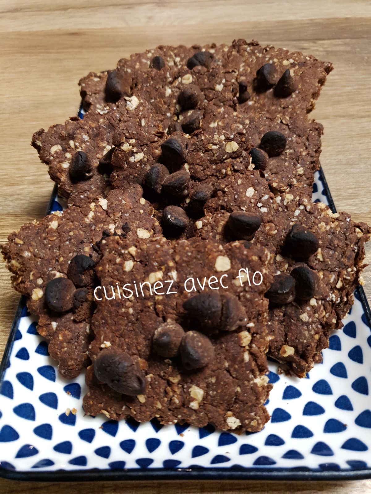 Biscuits healthy au cacao