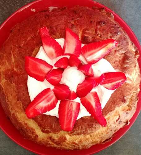 Baba au rhum version géante