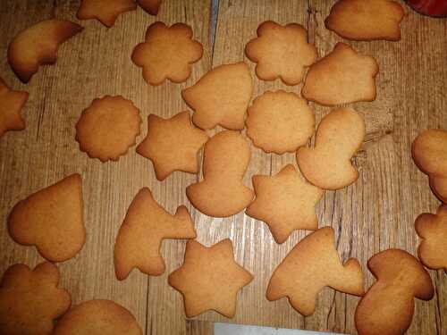 Biscuits de Noël plein d'épices