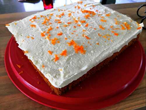 Carrot cake - américain