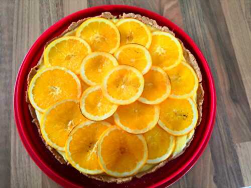 Tarte aux oranges maison