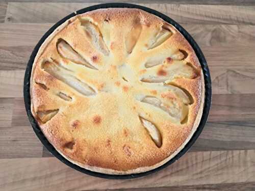 Tarte aux poires alsacienne