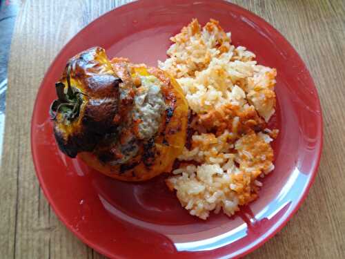 Tomates farcies et riz