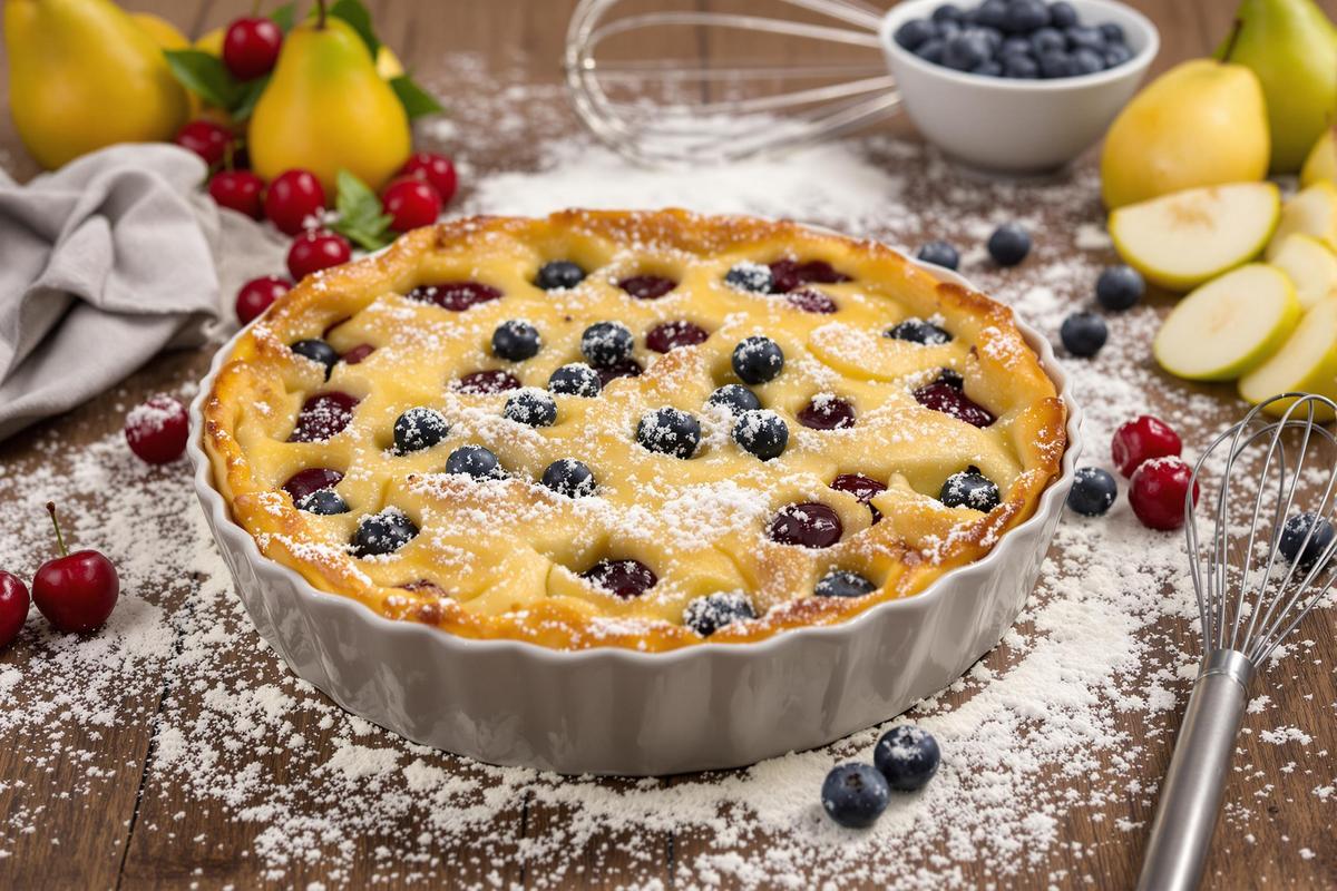 Faut-il décongeler les fruits avant un clafoutis ?