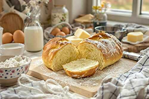 Recette de brioche moelleuse sans machine : la méthode facile avec levure chimique