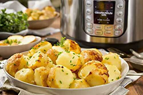 Temps de cuisson des pommes de terre vapeur en cocotte-minute