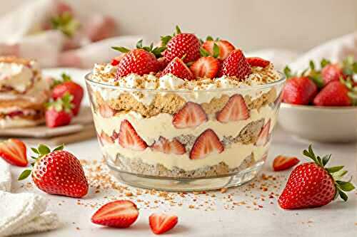 Tiramisu aux fraises : dans quoi tremper les biscuits ?