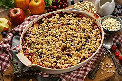 Comment préparer un délicieux crumble sans poudre d’amande : la recette facile