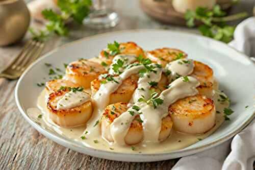 Coquilles Saint-Jacques à la Bretonne