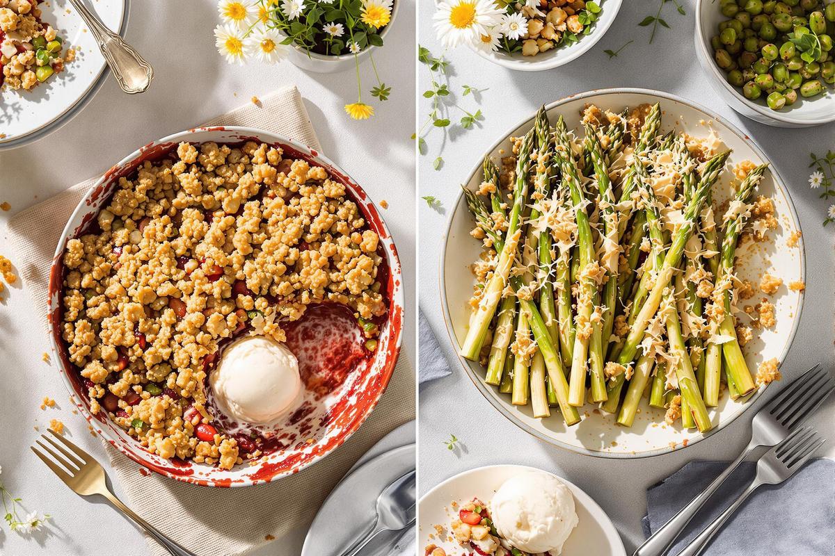 Crumblez votre printemps : recettes sucrées et salées à essayer absolument