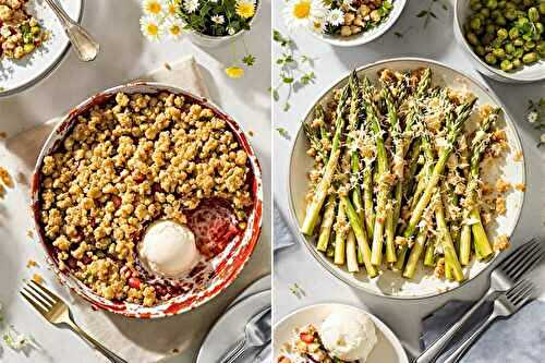 Crumblez votre printemps : recettes sucrées et salées à essayer absolument