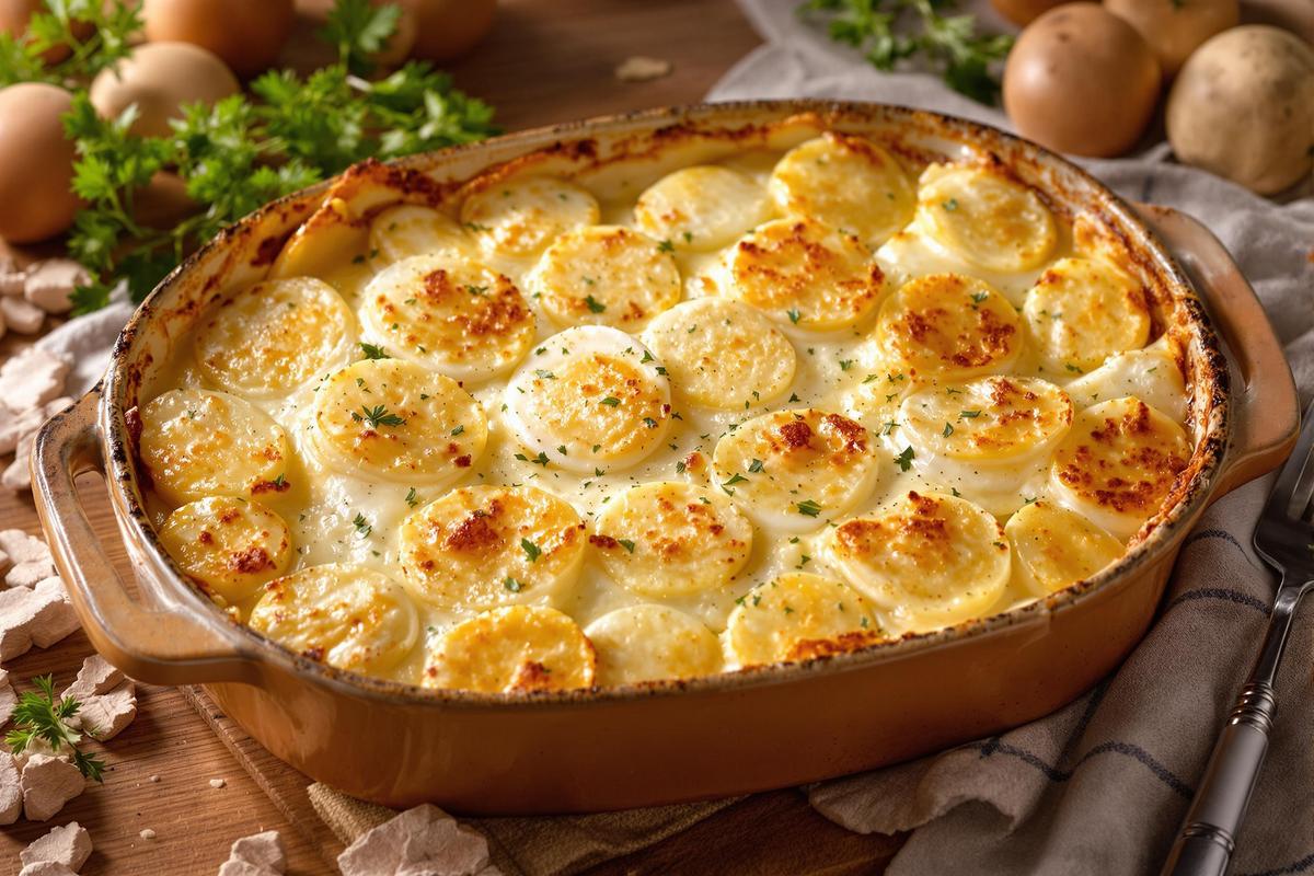 Découvrez le plaisir du gratin d’œufs durs : une recette familiale et économique pour régaler vos dîners