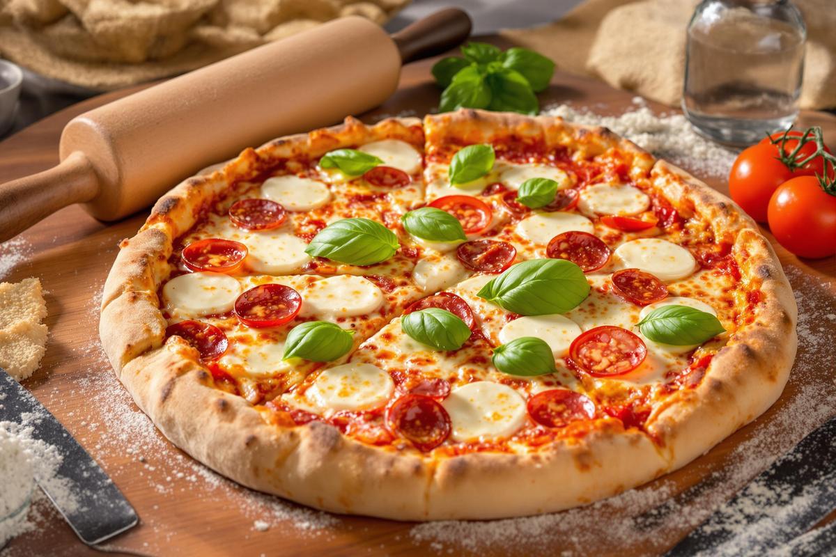 La recette parfaite pour une pâte à pizza maison moelleuse et épaisse