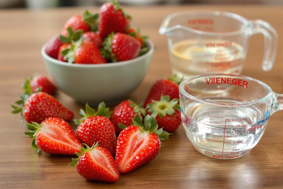 Laver vos fraises au vinaigre : pourquoi c’est une méthode à adopter avant de les déguster