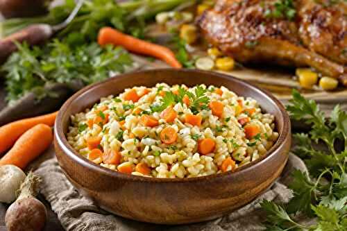 Le risotto aux légumes de printemps : l’accompagnement idéal pour sublimer votre gigot d’agneau