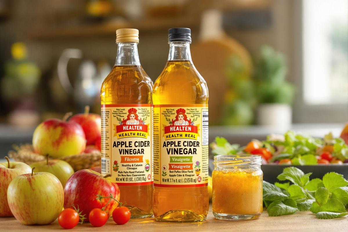 Le vinaigre de cidre : allié minceur ou simple condiment faible en calories ?