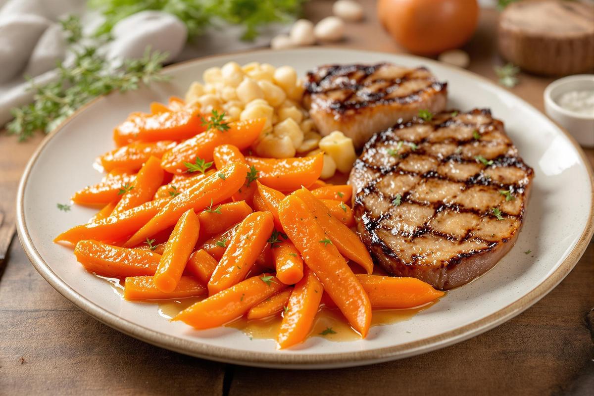 Quelle viande manger avec des carottes Vichy ?