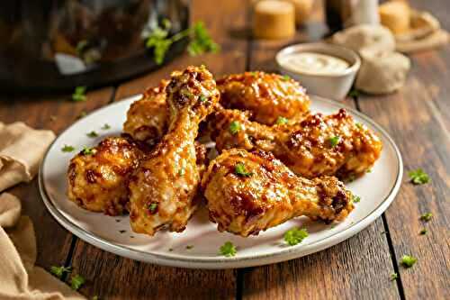Recette de pilons de poulet croustillants à l’Air Fryer : facile et sans friture