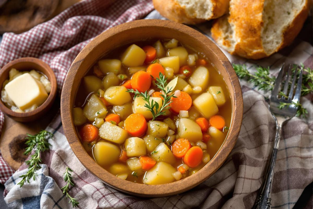 Recette de ragoût de pommes de terre à l’ancienne