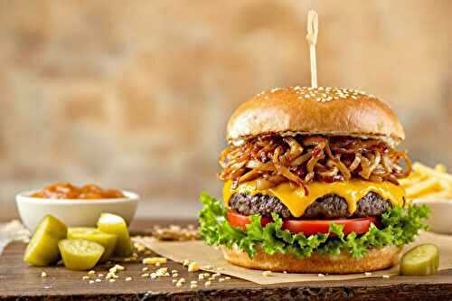 Recette oignons caramélisés pour hamburger