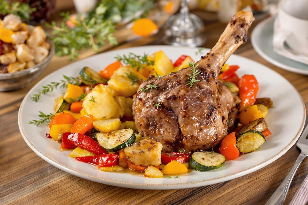 Un chef Meilleur Ouvrier de France partage ses secrets pour des accompagnements incontournables du gigot d’agneau de Pâques