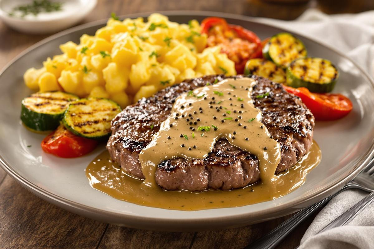 Une sauce au poivre irrésistible pour réhausser votre steak haché
