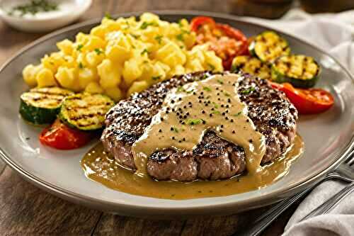 Une sauce au poivre irrésistible pour réhausser votre steak haché